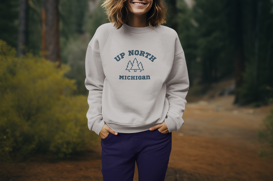 Up North Michigan Midweight Sweatshirt