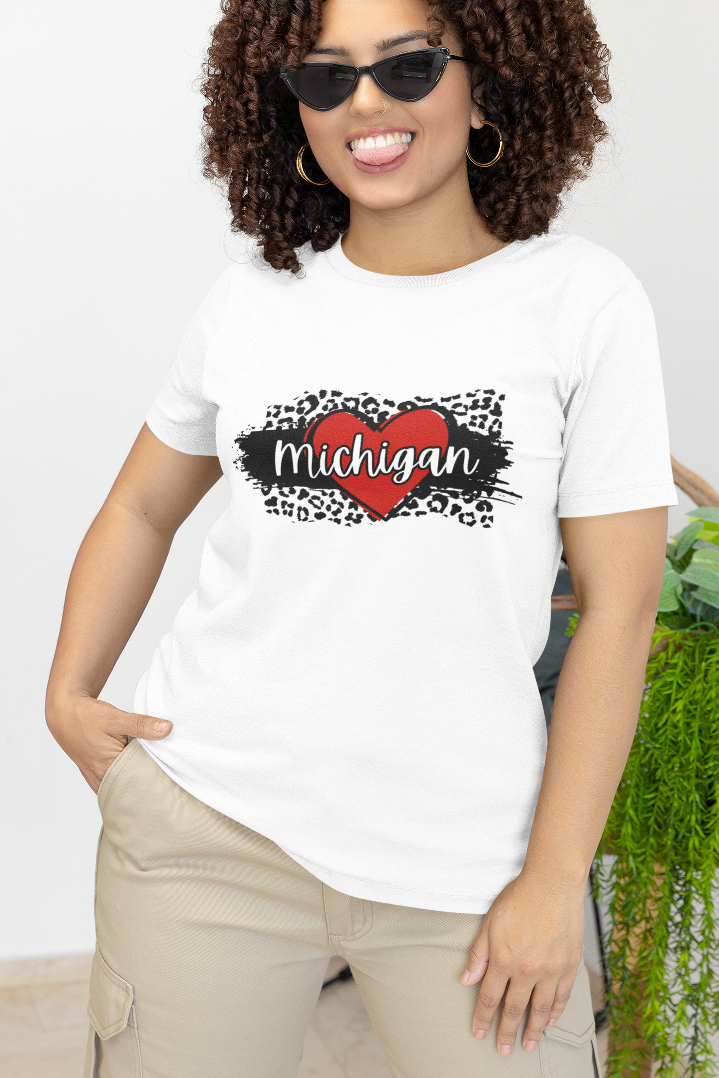 Wild at Heart Michigan Unisex Jersey Tee