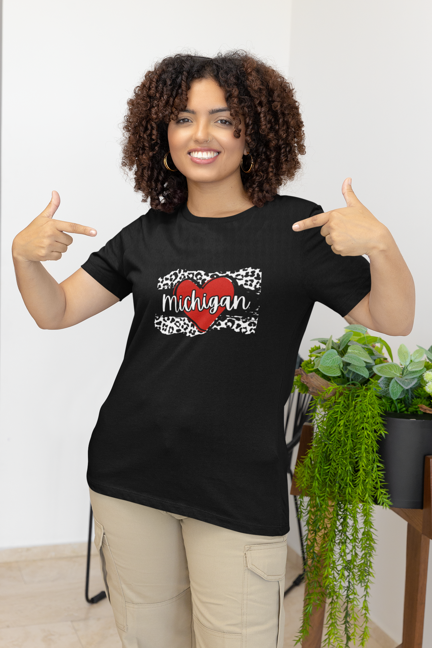 Wild at Heart Michigan Unisex Jersey Tee